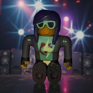 Jazwares Celebrity Series 1 Roblox Wade the Spiritual Rockstar 3" Figure A8